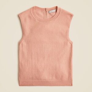 Featherweight cashmere-blend sleeveless sweater Rosie Dune Women’s Plus 2X NWT